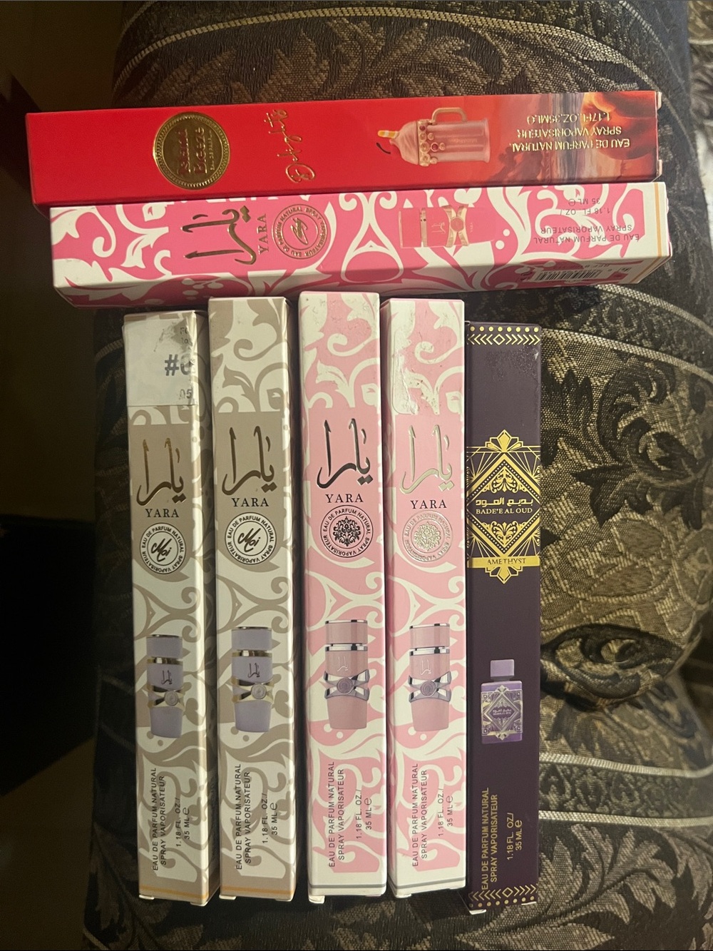 Bundle of yara perfumes